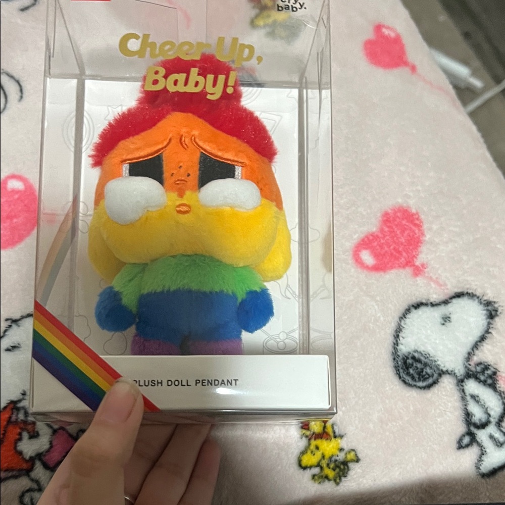 Cheer Up, Baby! Rainbow Plush Doll